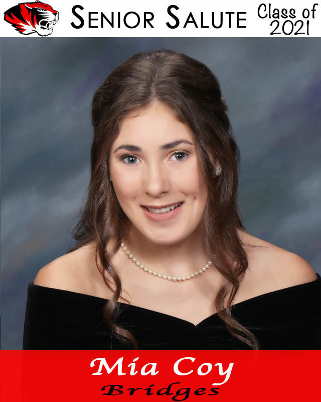 Congrats to WHS 2021 Salutatorian Mia Coy Bridges!