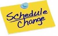 Schedule Change