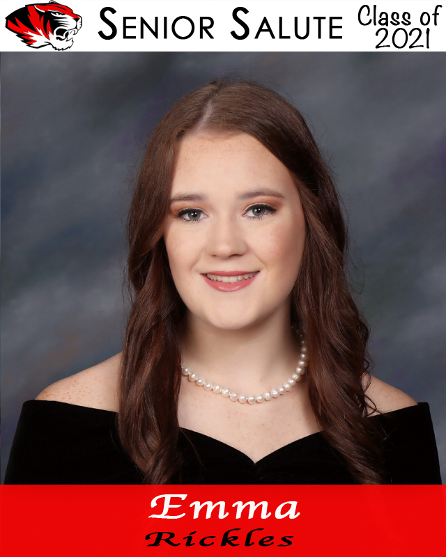 Congrats to WHS Senior Emma Rickles!