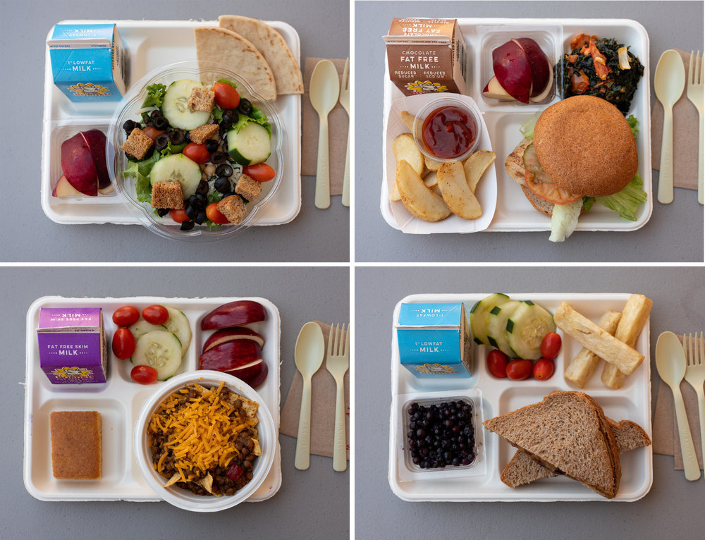 lunch trays