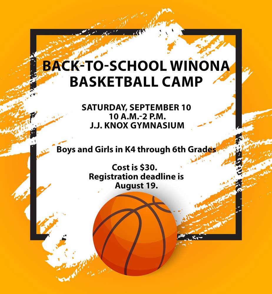 Back to School Winona Basketball Camp