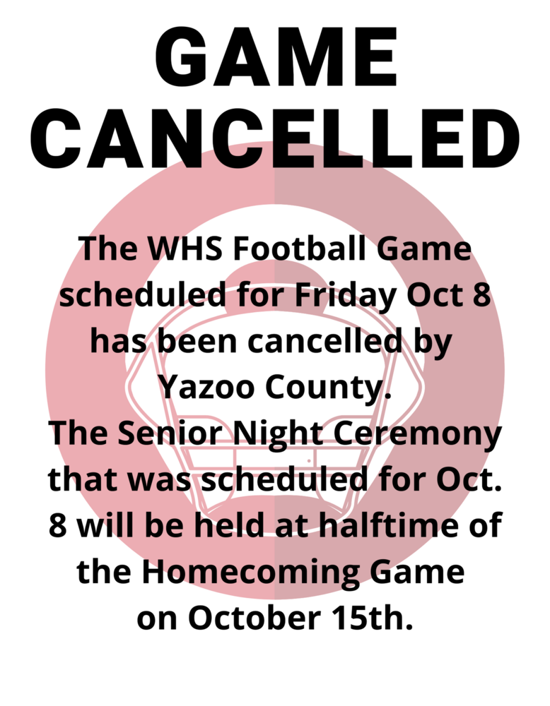 Game Cancelled