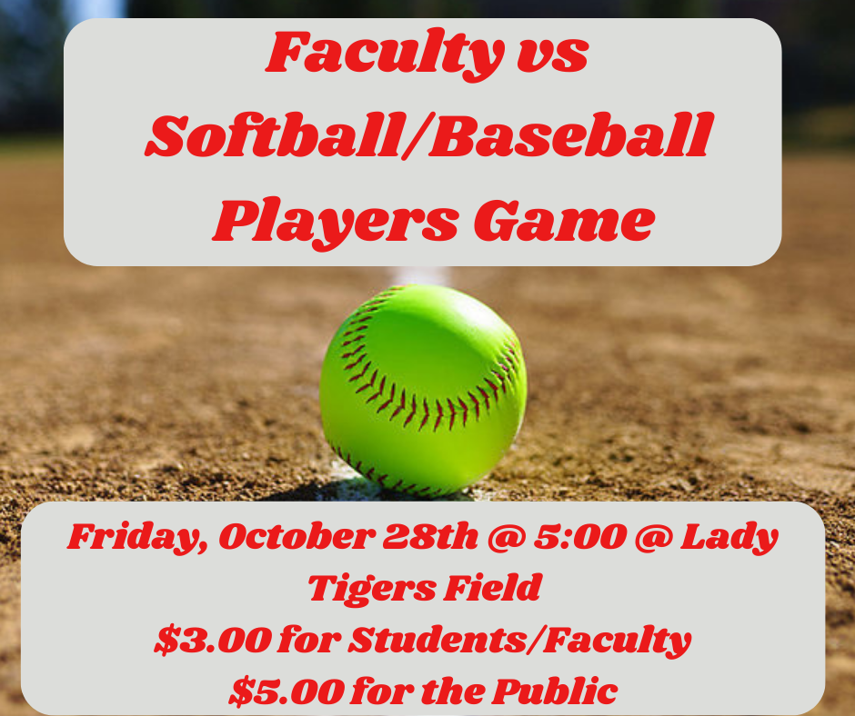 Faculty / Student Softball Game
