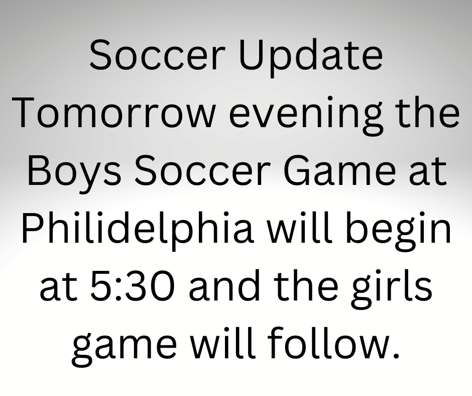 Soccer Update 12/6/22